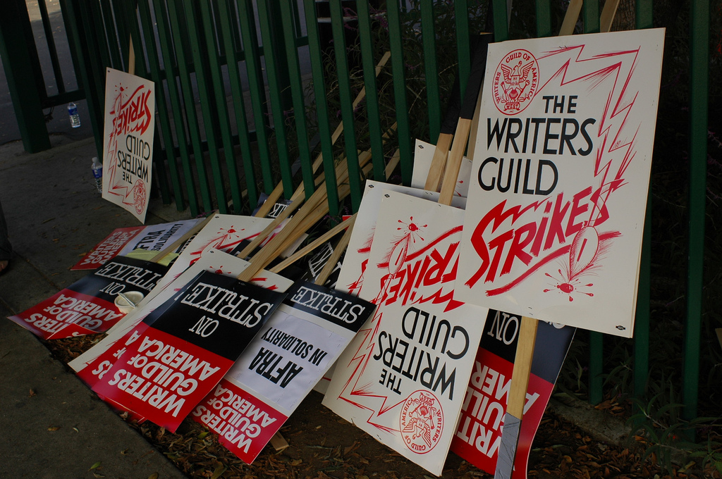 Writers Guild of America’s strike